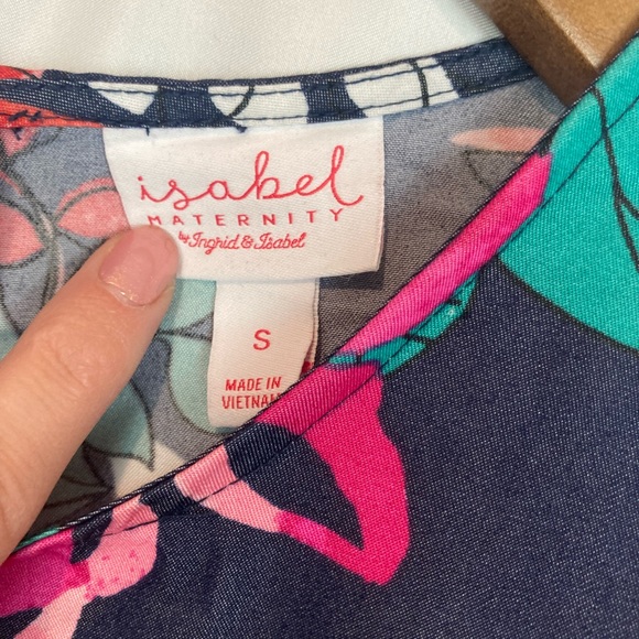 🍁3for$10🍁 Isabel Floral Maternity Top size small - Picture 4 of 4